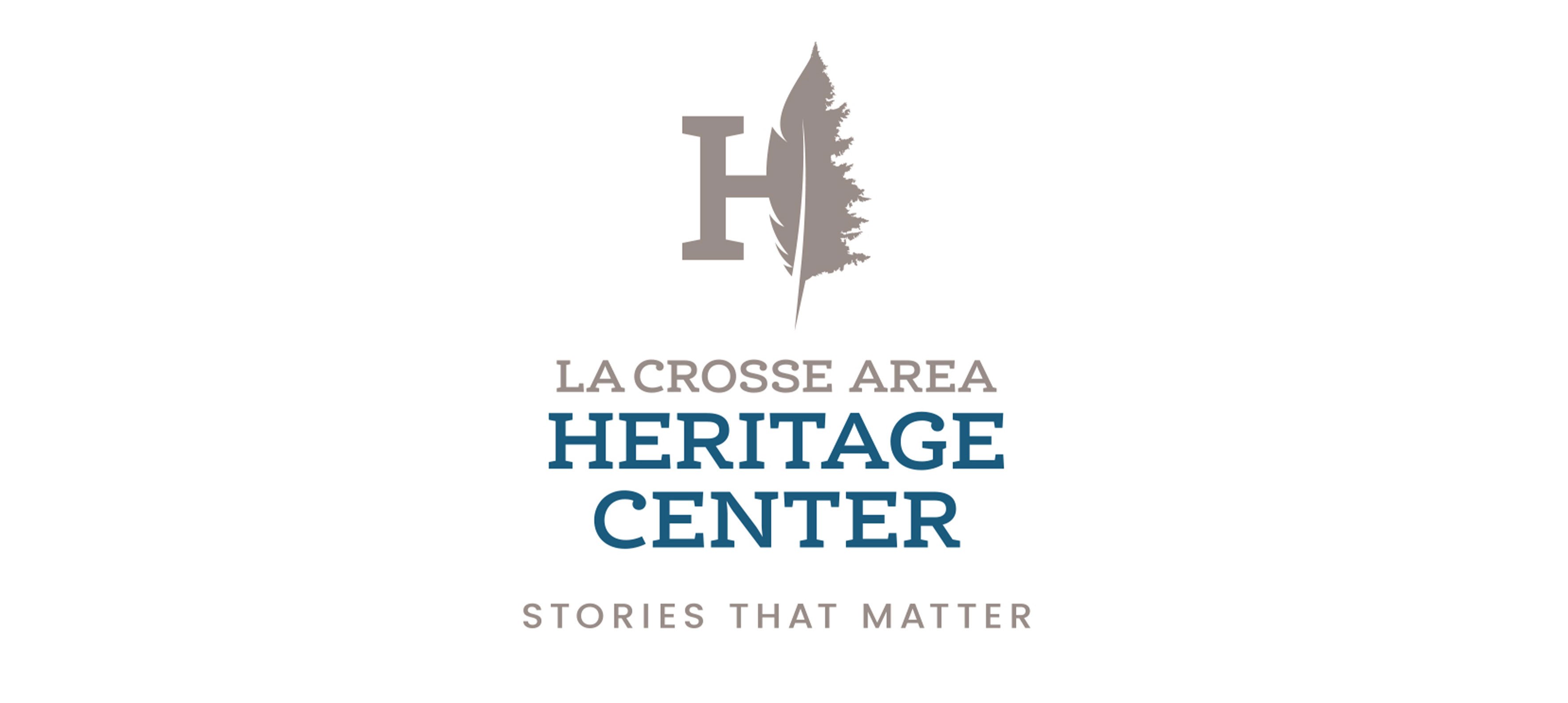 La Crosse Area Heritage Center logo, created by Vendi Advertising