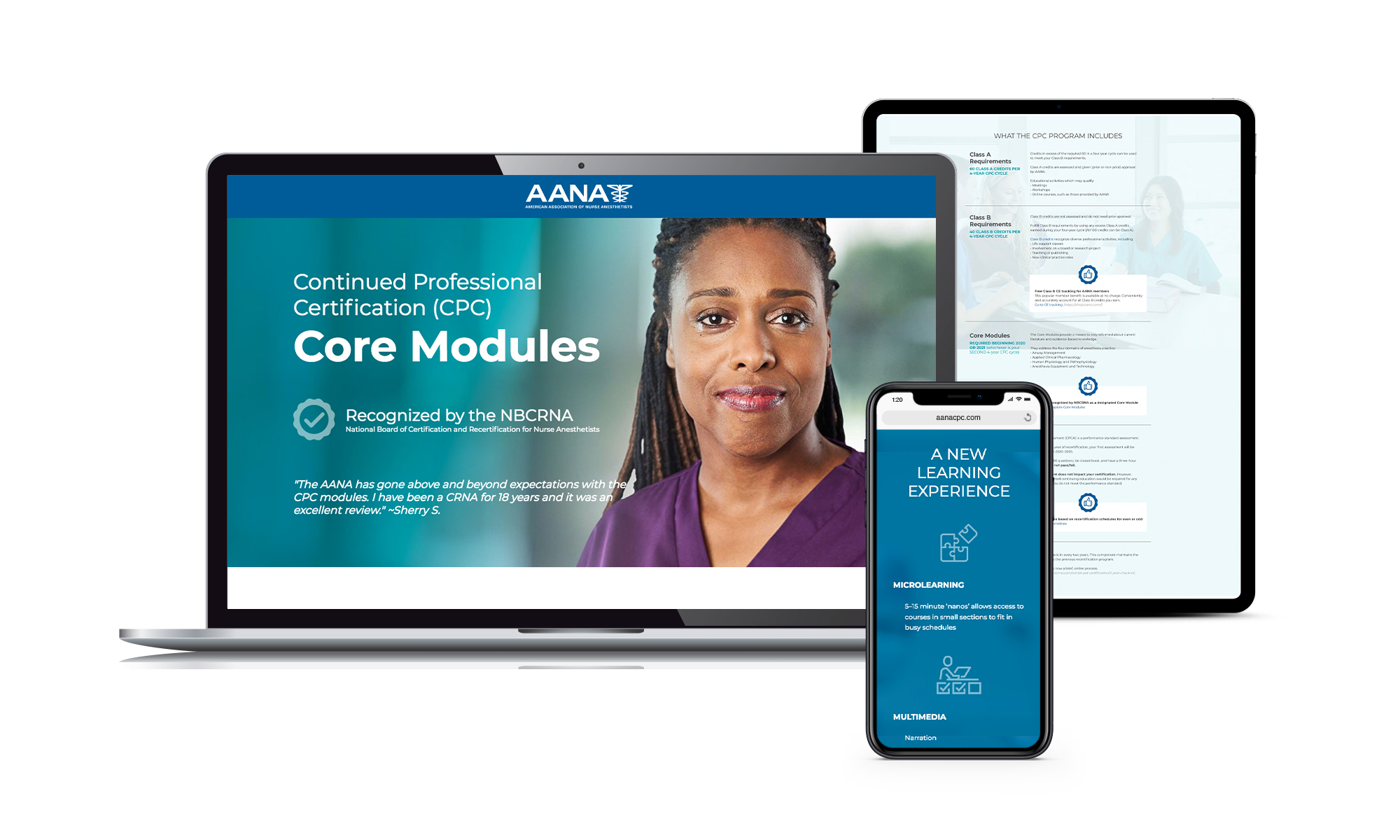 AANA CPC webpage