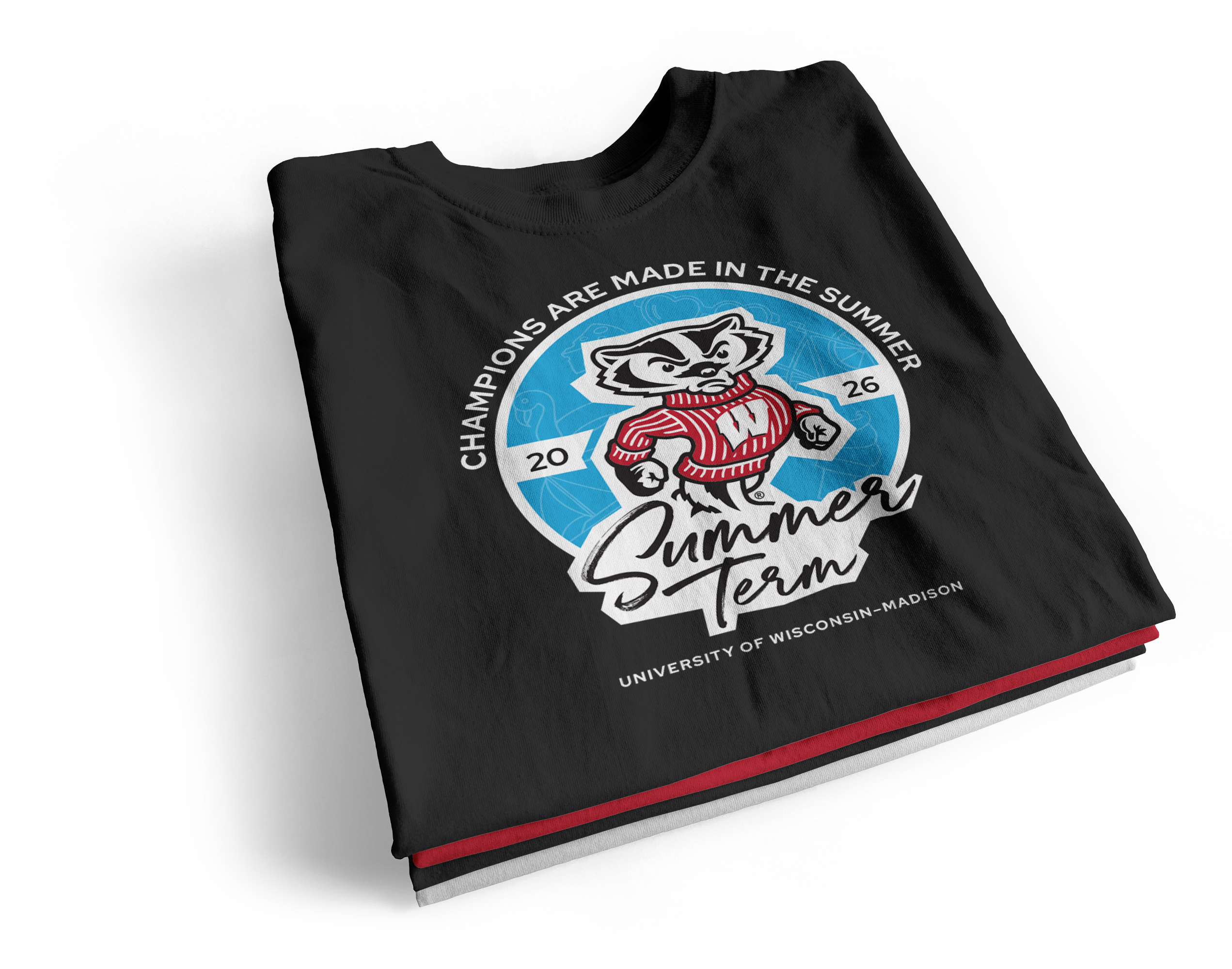 A UW–Madison Summer Term t-shirt