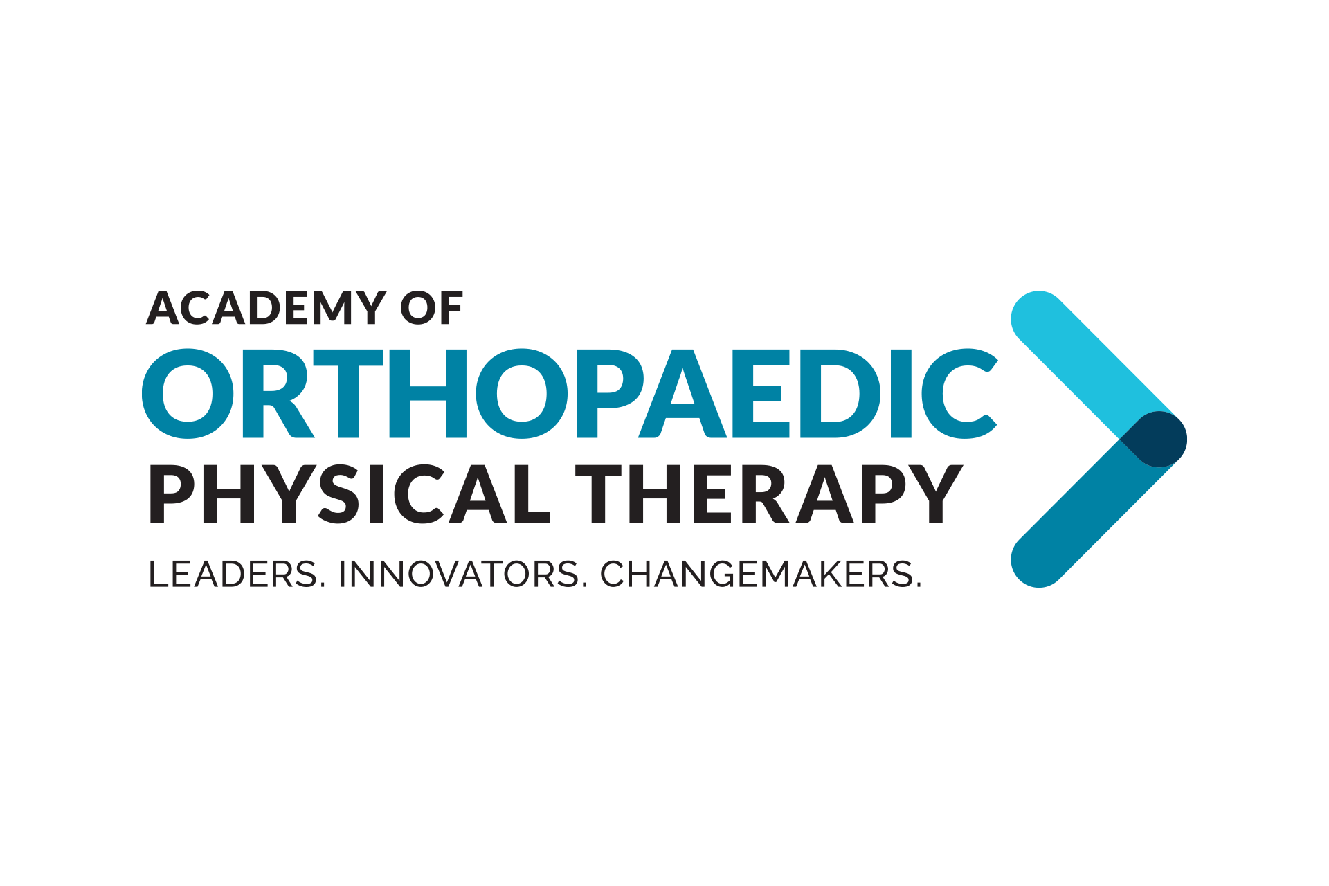Academy of Orthopaedic Physical Therapy color logo created by Vendi Advertising