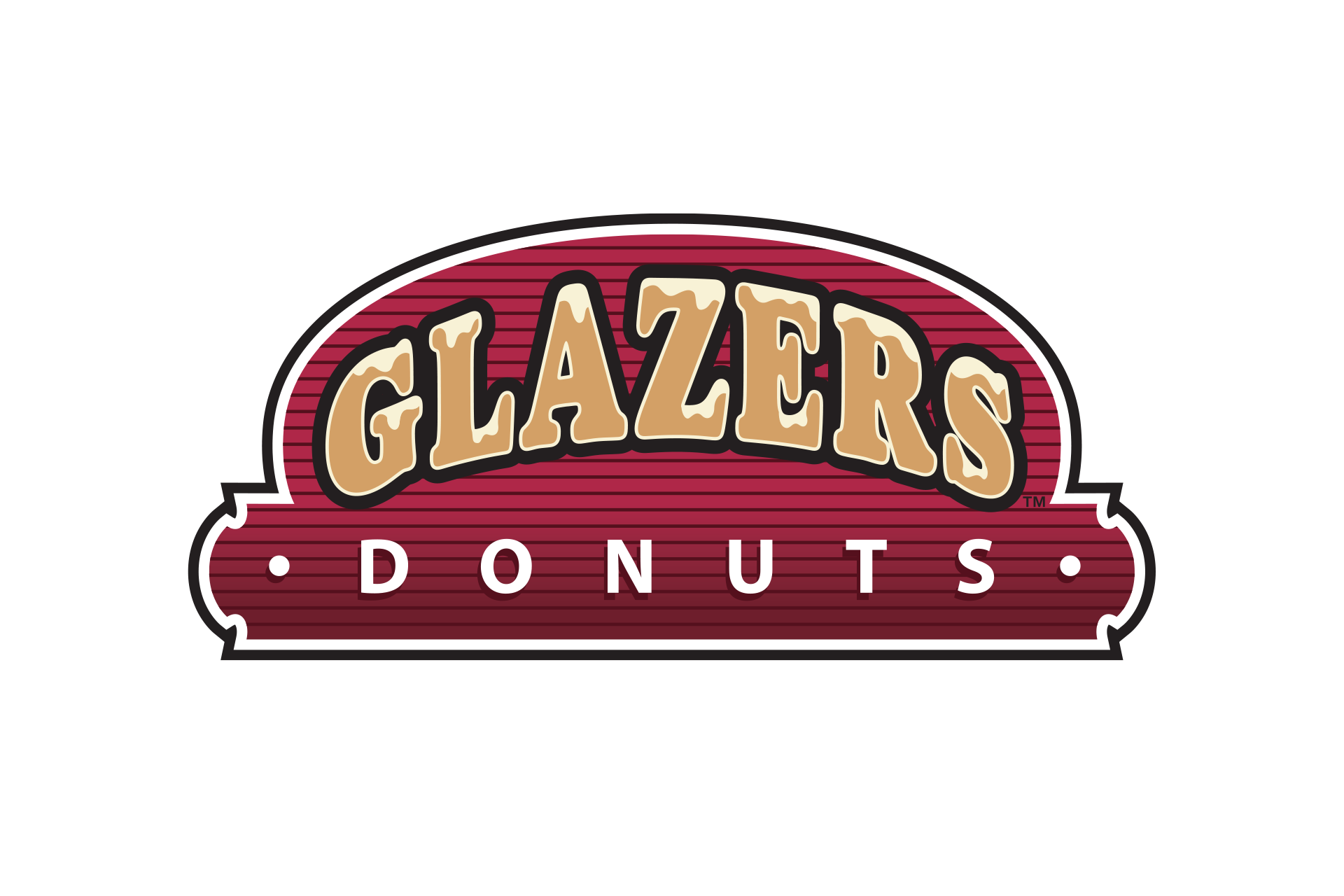 Glazers Donuts color logo, created by Vendi Advertising