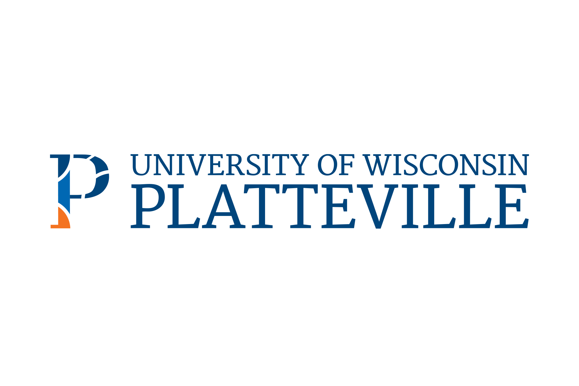 University of Wisconsin-Platteville’s four-color logo created by Vendi Advertising