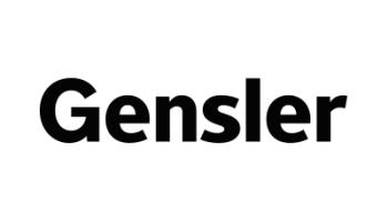 Black and white Gensler logo