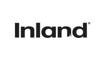 Inland Packaging black-and-white logo
