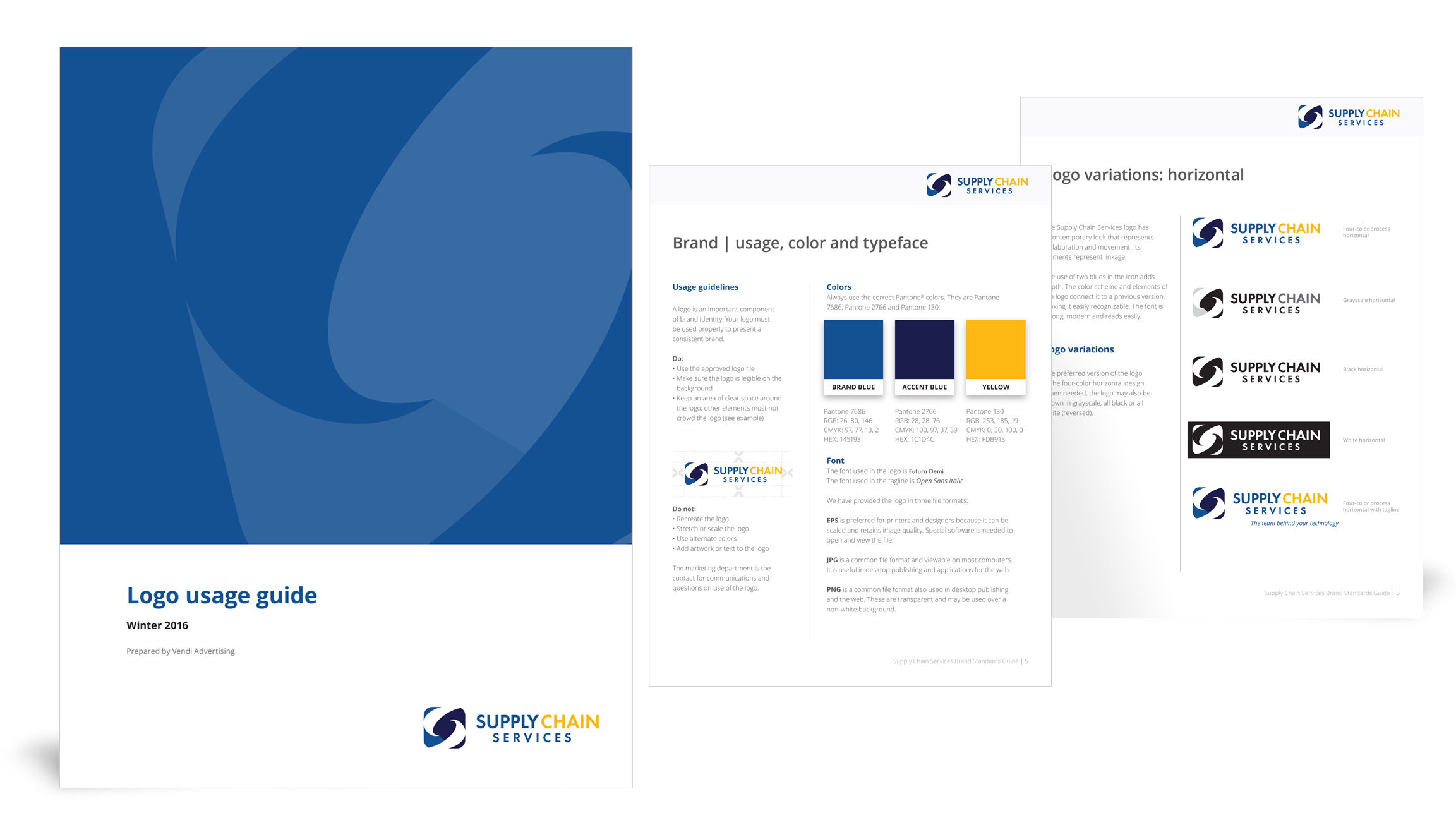 Supply Chain Services logo usage guide